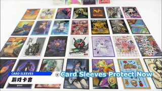 Op maat gemaakte Popcorn Games Kaartsleeven 67x93 Poly Opp Anime Kaartbeschermer
