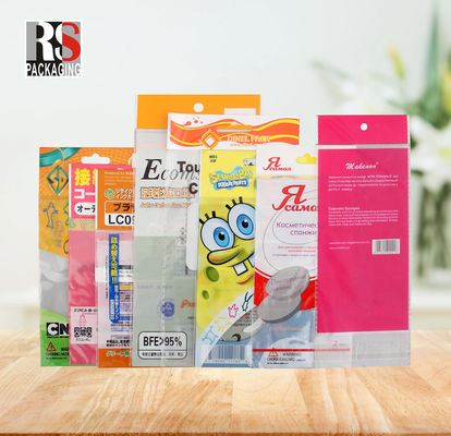 Op maat gemaakte OPP-koptas Plastic Poly Bag Kleine geschenk OPP-koptas met hanggat