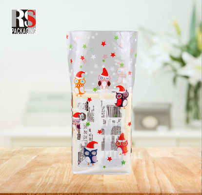 Aanpassing Stand Up Pouch Cross Block Onderzak Cellophane Clear Treat Poly Plastic Onderzak Vierkante Onderzak